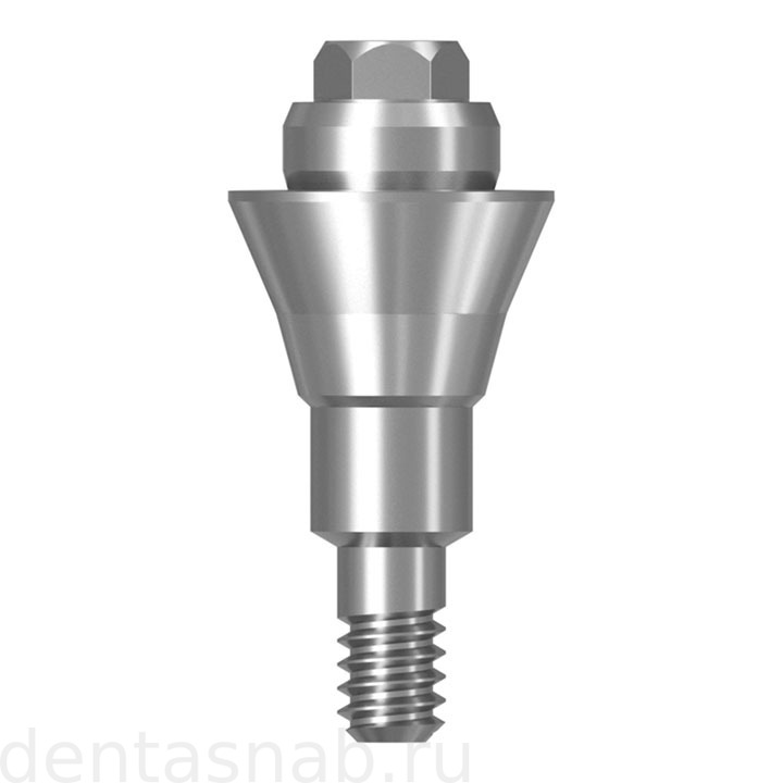 Абатмент прямой мульти-юнит Lenmiriot, совместимый с Straumann Bone Level RC, D=4.8 G/H=2, включая манжету