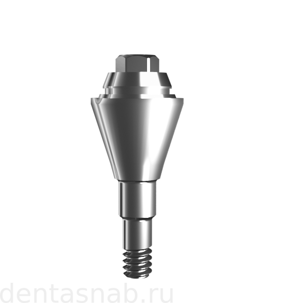 Мультиюнит прямой, совместимый с Straumann Bone Level, NC (3.3) G/H=3,5 мм, производство Ультрастом