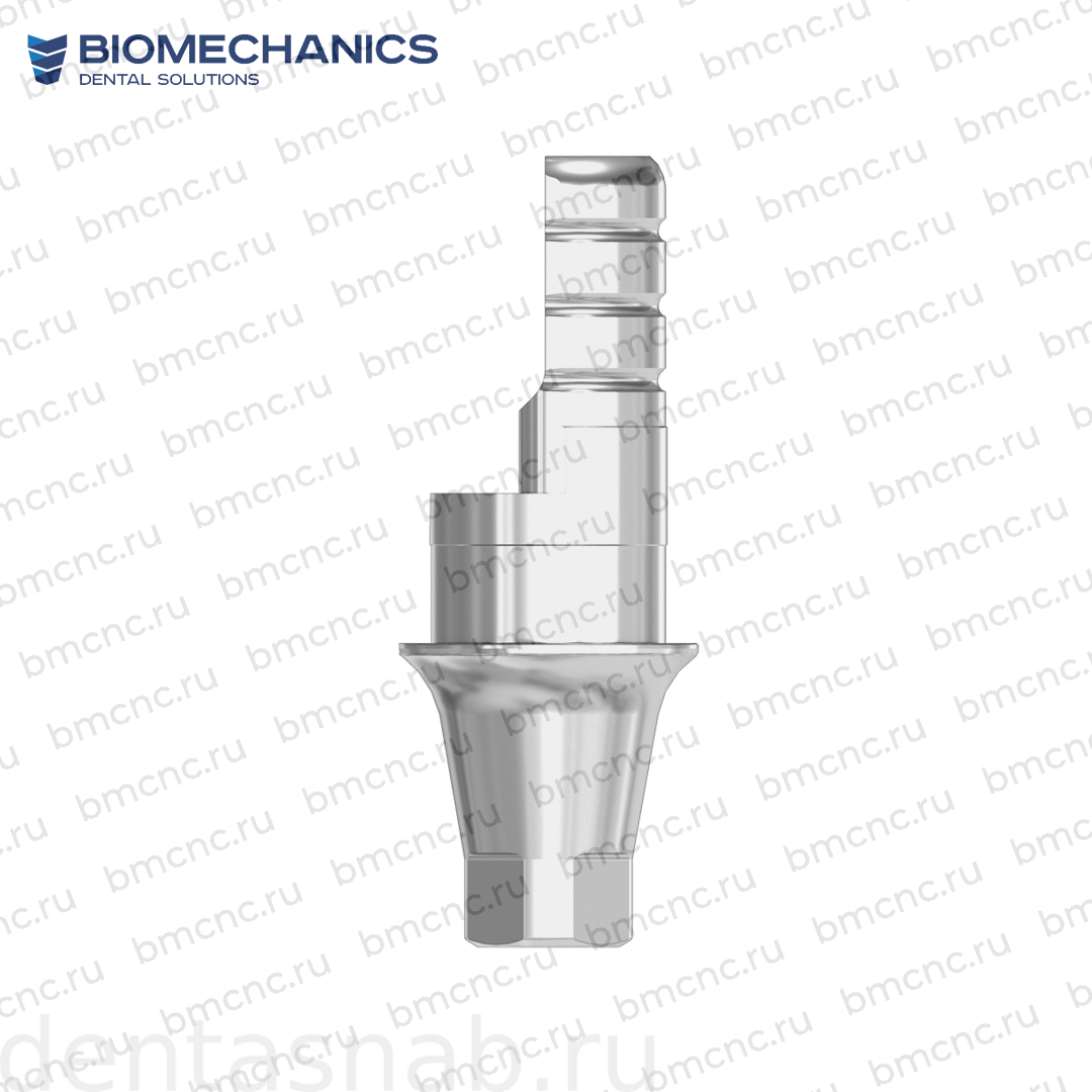 Основание титановое, аналог оригинала, совместимо с Medentika IPS RI Type 2 G/H=1.2 с позиционером, производство BIOMECHANICS