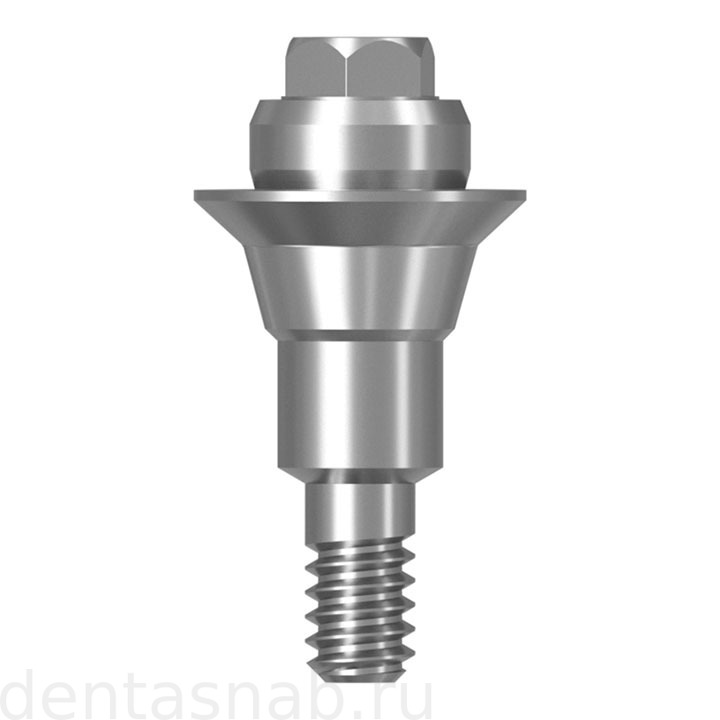 Абатмент прямой мульти-юнит Lenmiriot, совместимый с Straumann Bone Level RC, D=4.8 G/H=1, включая манжету