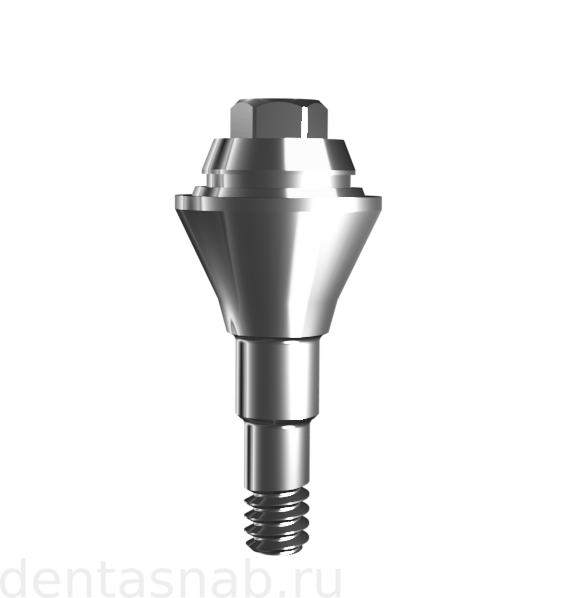 Мультиюнит прямой, совместимый с Straumann Bone Level, NC (3.3) G/H=2,5 мм, производство Ультрастом